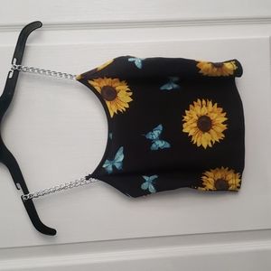 Faded Rose, Chain Tank Top